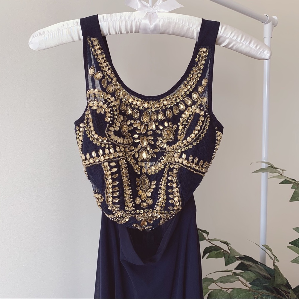Bejeweled Two Piece Dress